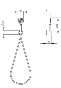 Disegno tecnico del prodotto AEB-AEA150