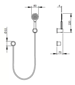 Disegno tecnico del prodotto AEB-AEA152