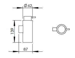 Disegno tecnico del prodotto EDG012
