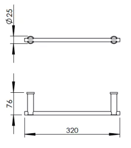 Disegno tecnico del prodotto EDG530