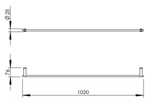 Disegno tecnico del prodotto EDG590