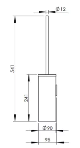 Disegno tecnico del prodotto EDG801