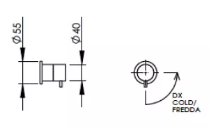 Disegno tecnico del prodotto EGO007