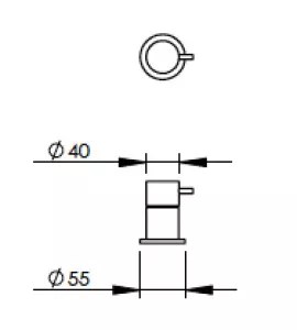 Technical drawing of product EGO032