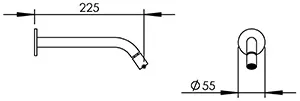 Technical drawing of product EGO039
