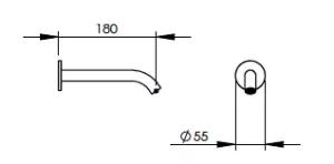 Disegno tecnico del prodotto EGO041