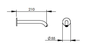Technical drawing of product EGO042