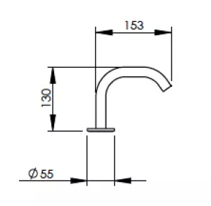 Technical drawing of product EGO043