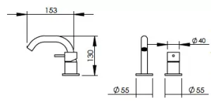 Technical drawing of product EGO213
