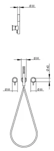 Disegno tecnico del prodotto EGO300-310