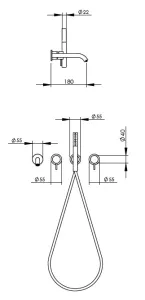 Disegno tecnico del prodotto EGO420-430