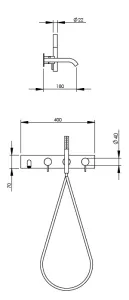 Disegno tecnico del prodotto EGO424-434