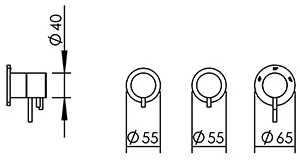 Disegno tecnico del prodotto EGO522