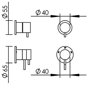 Disegno tecnico del prodotto EGO526