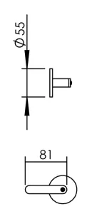 Disegno tecnico del prodotto ELL010