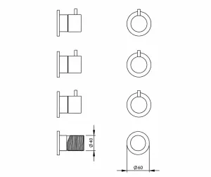 Technical drawing of product ESO013