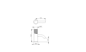 Technical drawing of product ESO060