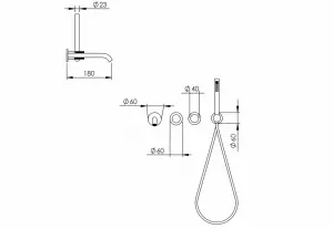 Disegno tecnico del prodotto ESO430