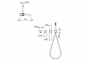 Technical drawing of product ESP450