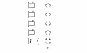 Technical drawing of product ESS014