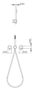 Technical drawing of product EVO300-310