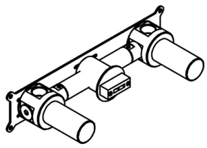 Disegno tecnico incasso del prodotto ROL275