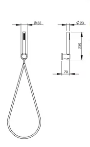 Technical drawing of product JOB-JOA150