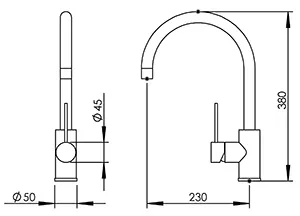 Disegno tecnico del prodotto KIT182