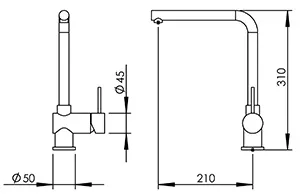 Disegno tecnico del prodotto KIT187