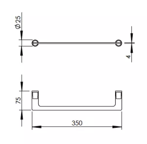 Disegno tecnico del prodotto PLA530