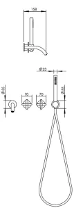 Disegno tecnico del prodotto PLU410-415