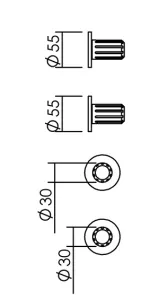 Disegno tecnico del prodotto ROL112