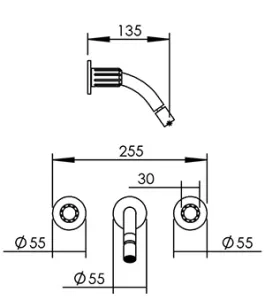 Disegno tecnico del prodotto ROL265