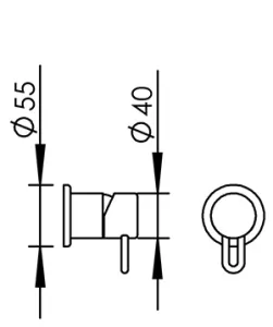 Technical drawing of product SAT011