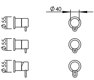 Technical drawing of product SAT012