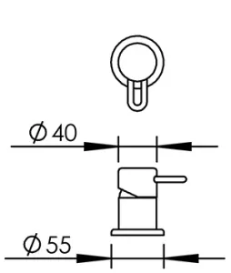 Disegno tecnico del prodotto SAT020