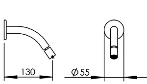 Disegno tecnico del prodotto SAT037