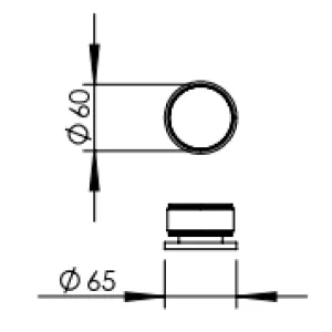 Technical drawing of product STO032