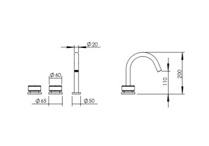 Technical drawing of product STO230
