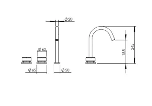 Technical drawing of product STO232