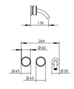 Technical drawing of product STO282