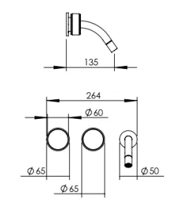 Disegno tecnico del prodotto STO291