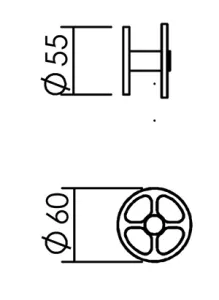 Technical drawing of product VOL010
