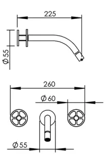 Technical drawing of product VOL275