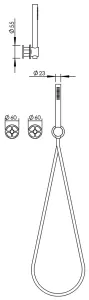 Technical drawing of product VOL300-305